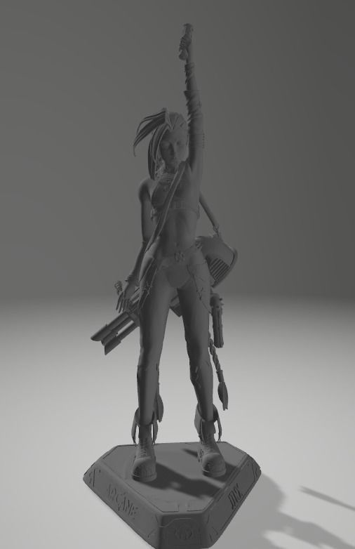 Arcane Character Models as Chess Set 3D print model_21