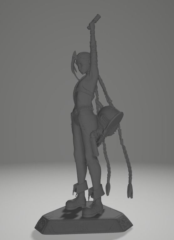 Arcane Character Models as Chess Set 3D print model_26