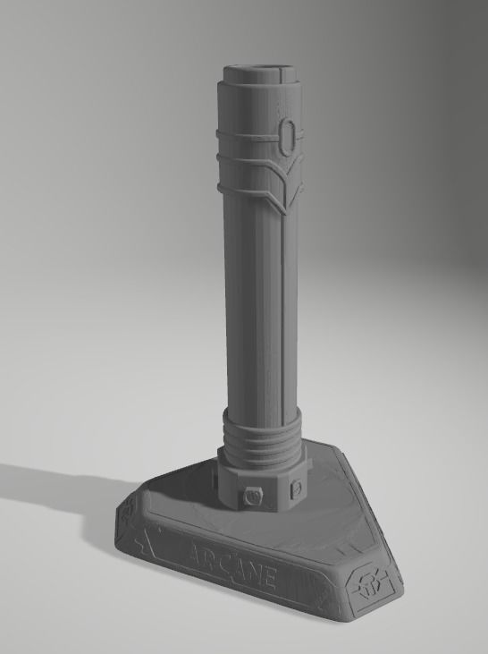 Arcane Character Models as Chess Set 3D print model_32