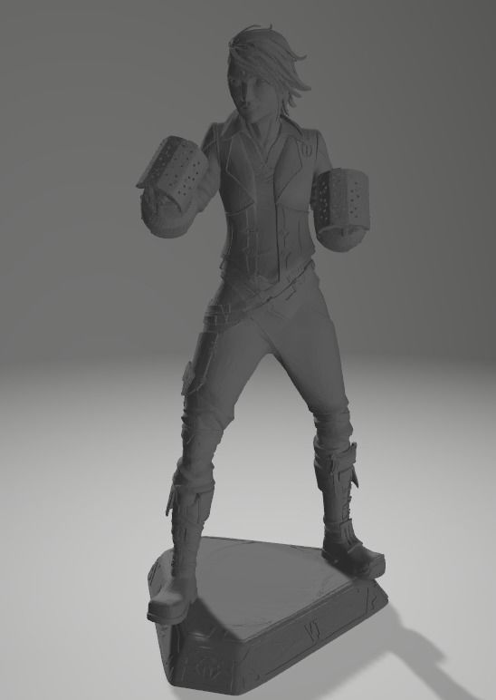 Arcane Character Models as Chess Set 3D print model_12