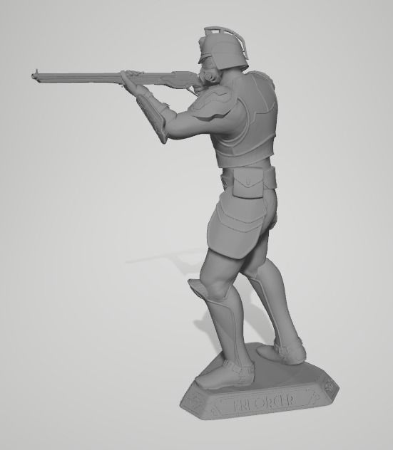 Arcane Character Models as Chess Set 3D print model_39