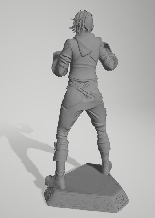 Arcane Character Models as Chess Set 3D print model_9
