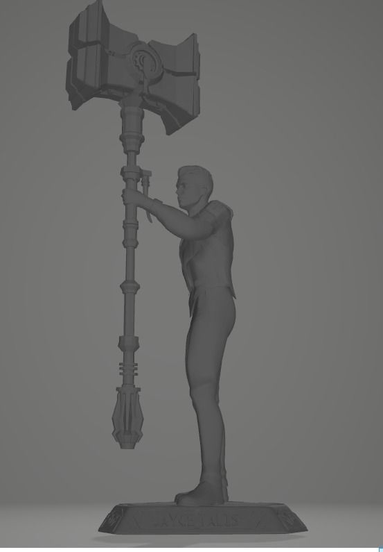 Arcane Character Models as Chess Set 3D print model_34