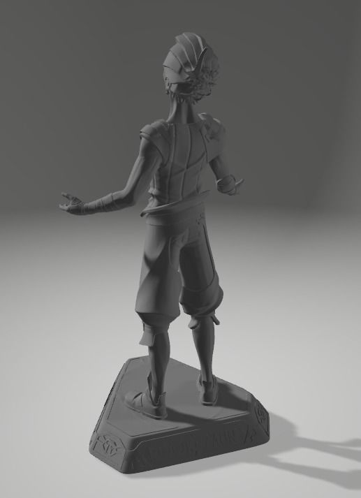 Arcane Character Models as Chess Set 3D print model_19