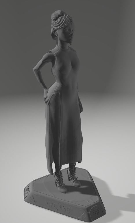 Arcane Character Models as Chess Set 3D print model_24