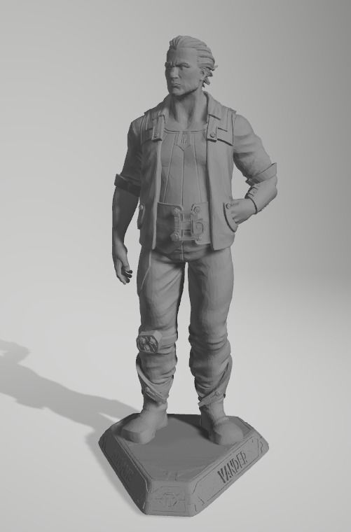 Arcane Character Models as Chess Set 3D print model_11