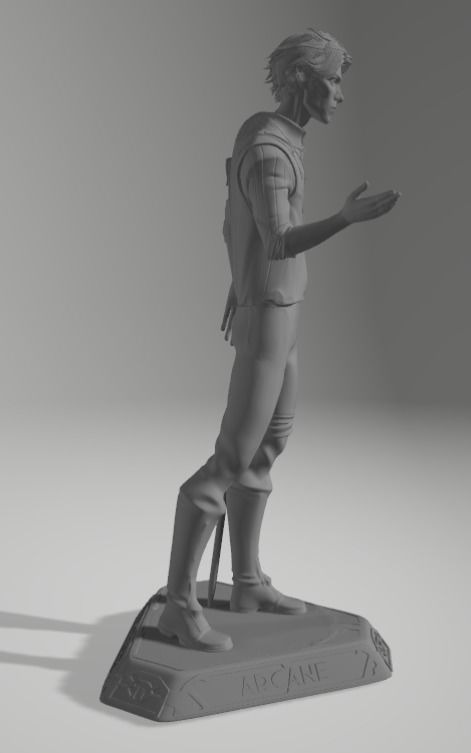 Arcane Character Models as Chess Set 3D print model_3