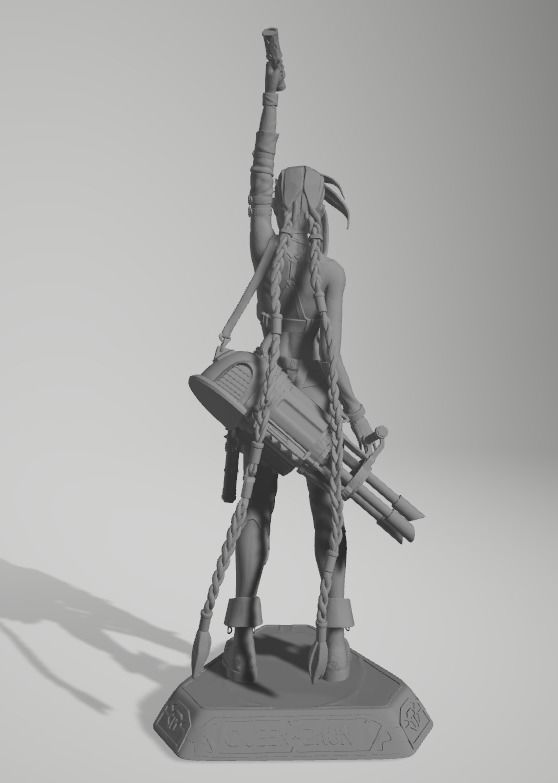 Arcane Character Models as Chess Set 3D print model_35