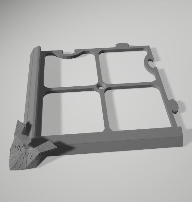 Arcane Character Models as Chess Set 3D print model_38