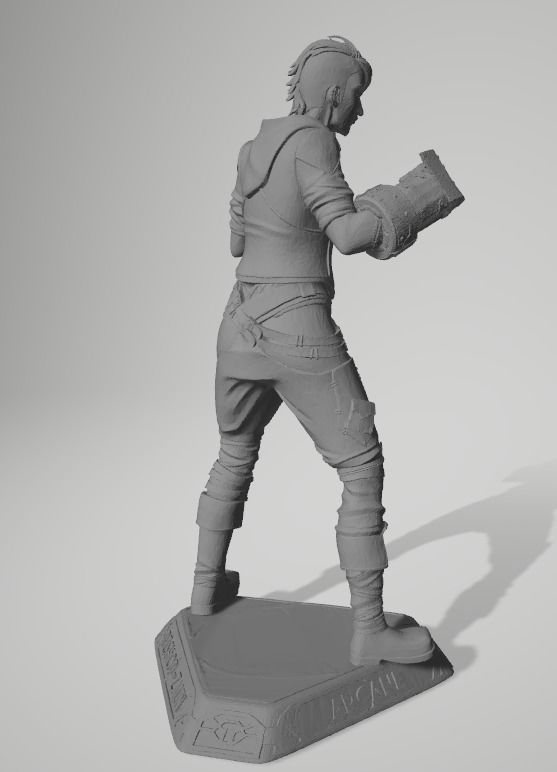 Arcane Character Models as Chess Set 3D print model_7