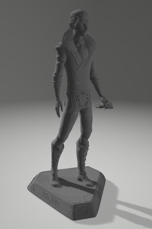 Arcane Character Models as Chess Set 3D print model_18