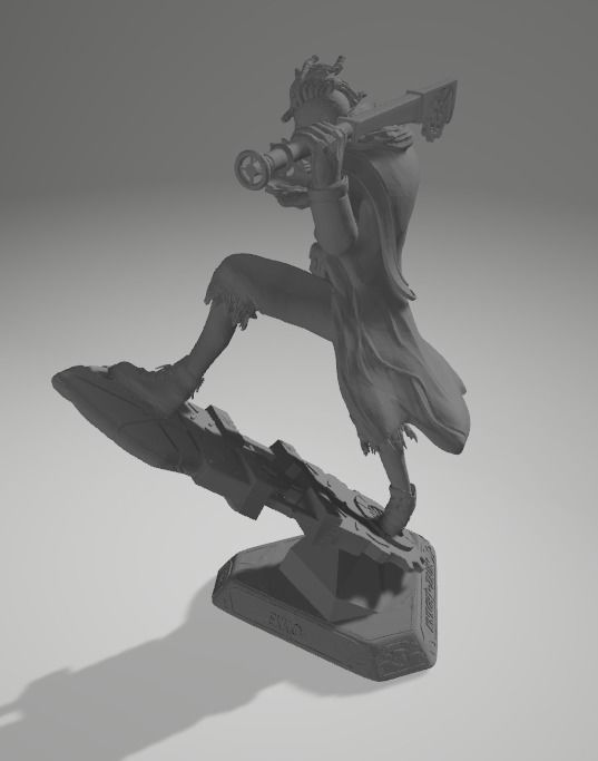 Arcane Character Models as Chess Set 3D print model_43