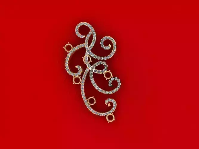 Creative Fashion Diamond Pendant P1