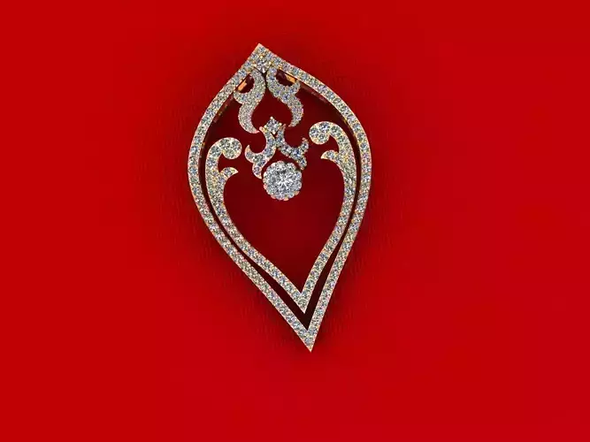 Fashion Diamond Pendant P3