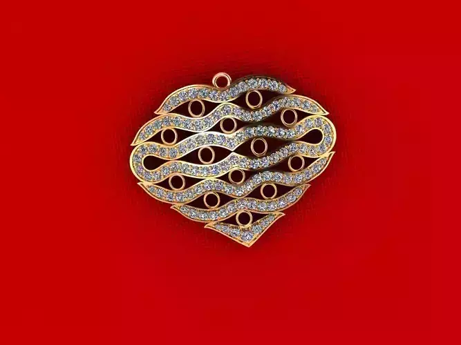 Creative Diamond Pendant P8