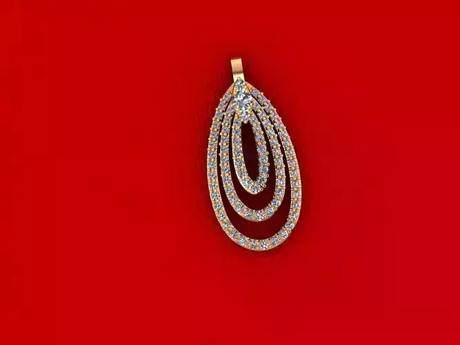 Women Diamond Pendant P3