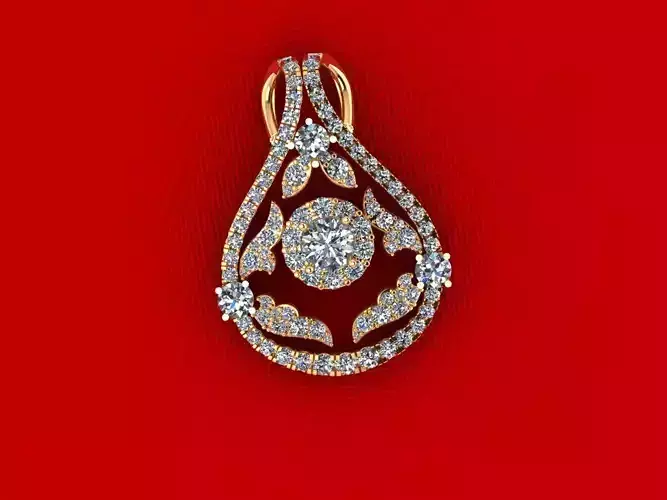 Creative Diamond Pendant P4