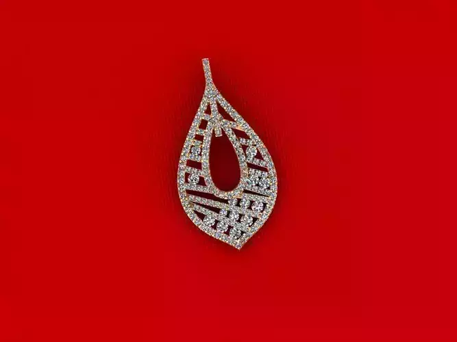 Diamond Pendant P2 3D print model
