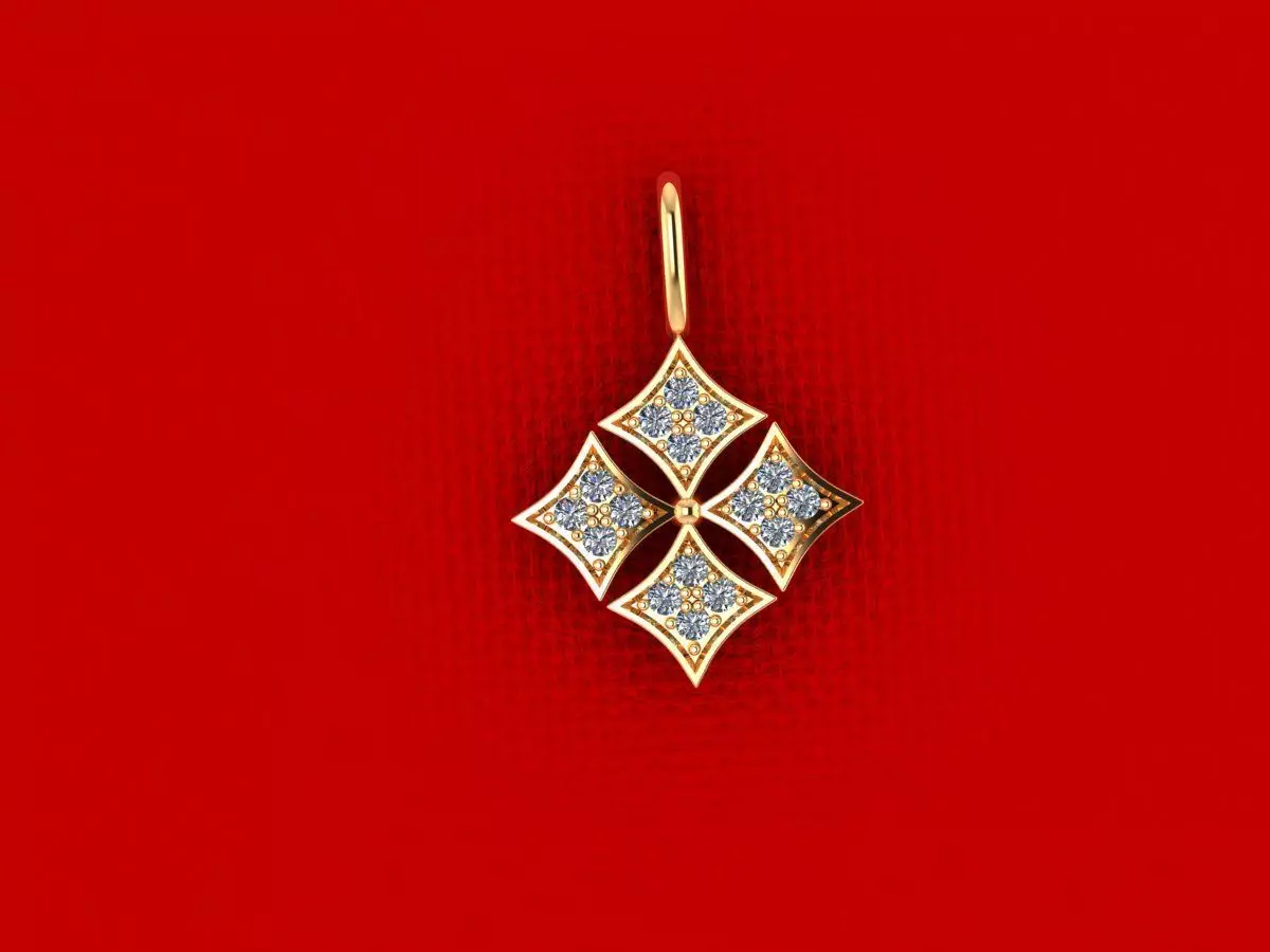 Fashion Earring 3D print model