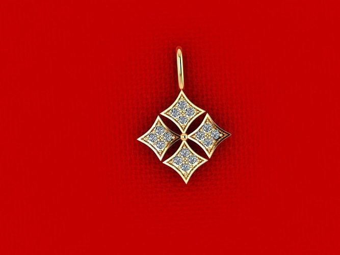Fashion Earring  3D print model