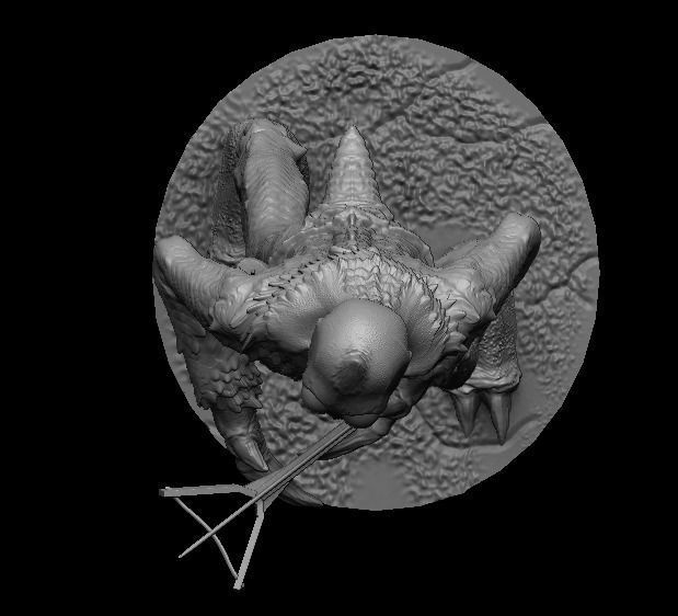 Sleestak land of the lost 3D model_9