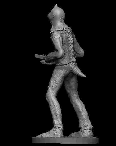 Sleestak land of the lost 3D model_5