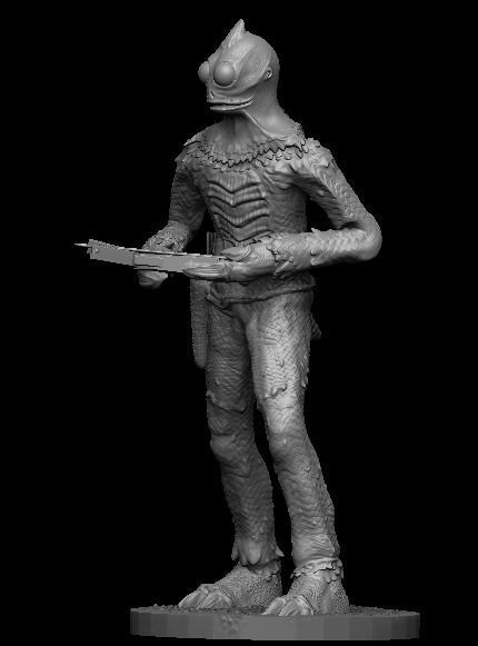 Sleestak land of the lost 3D model_7