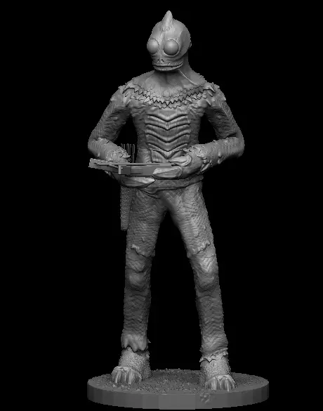 Sleestak land of the lost 3D model_0