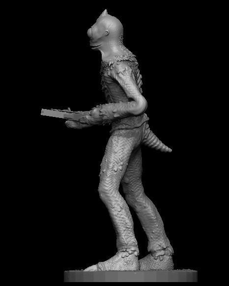 Sleestak land of the lost 3D model_6