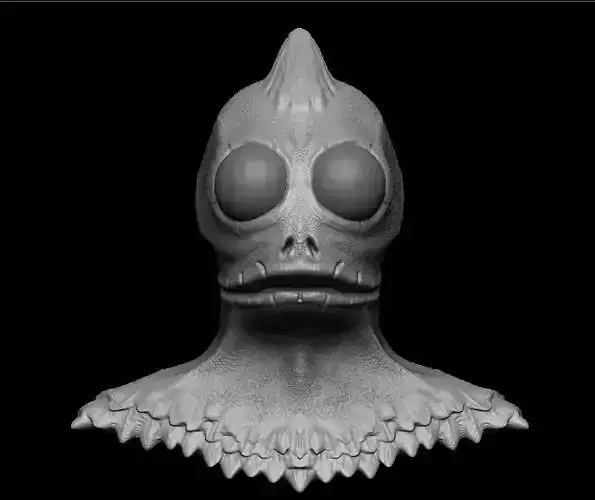 sleestack head land of the lost