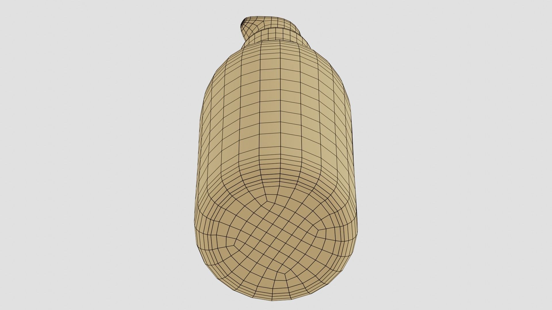 Black Pump Bottle 05 3D model_11