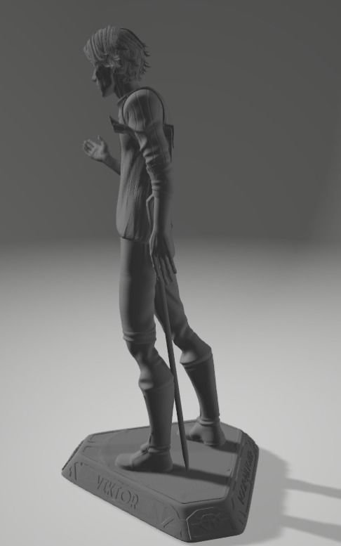Viktor Arcane print ready model 3D print model_5