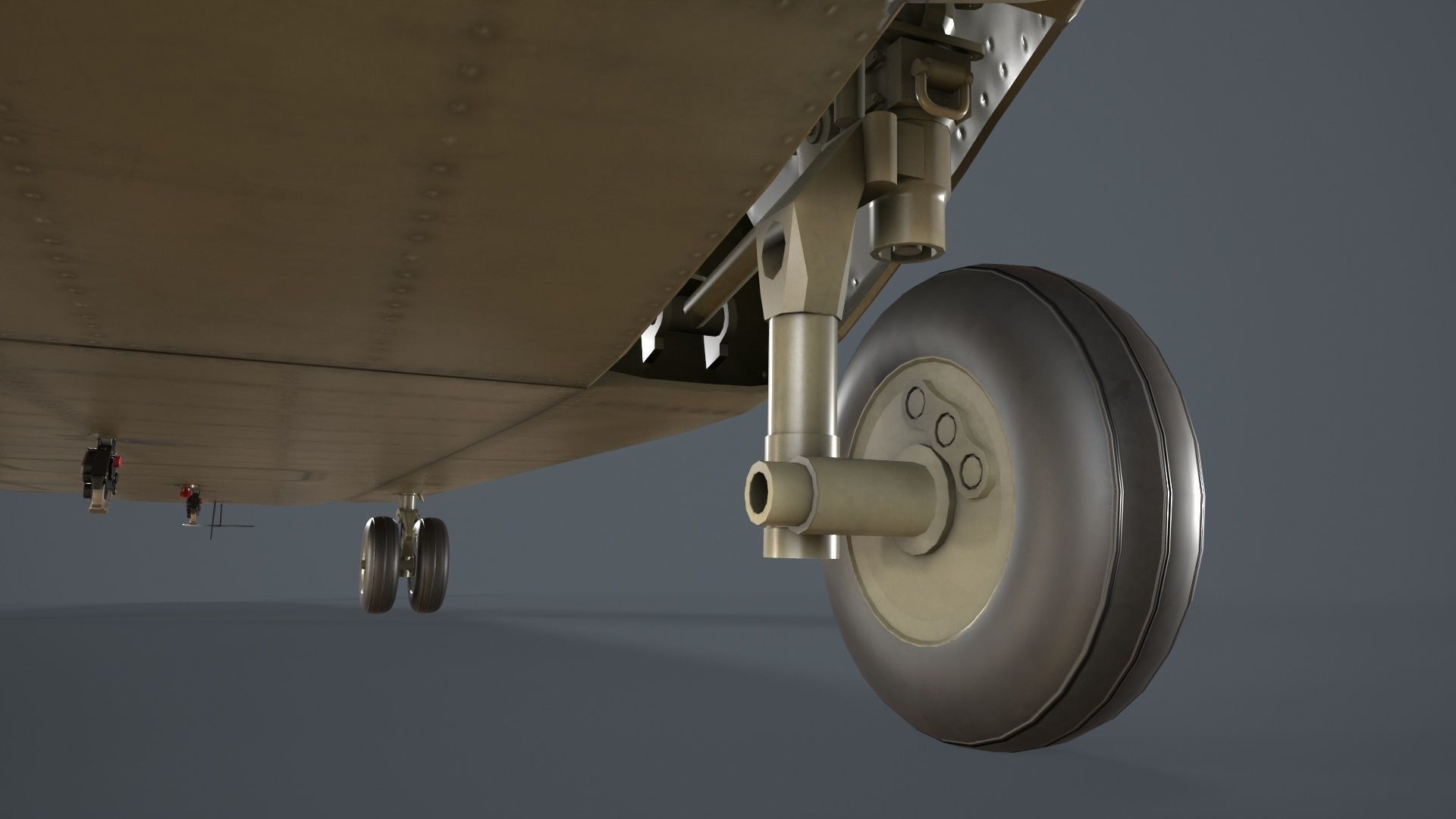  CH-47F Chinook Australian Army Complex Animation Low-poly 3D model_12