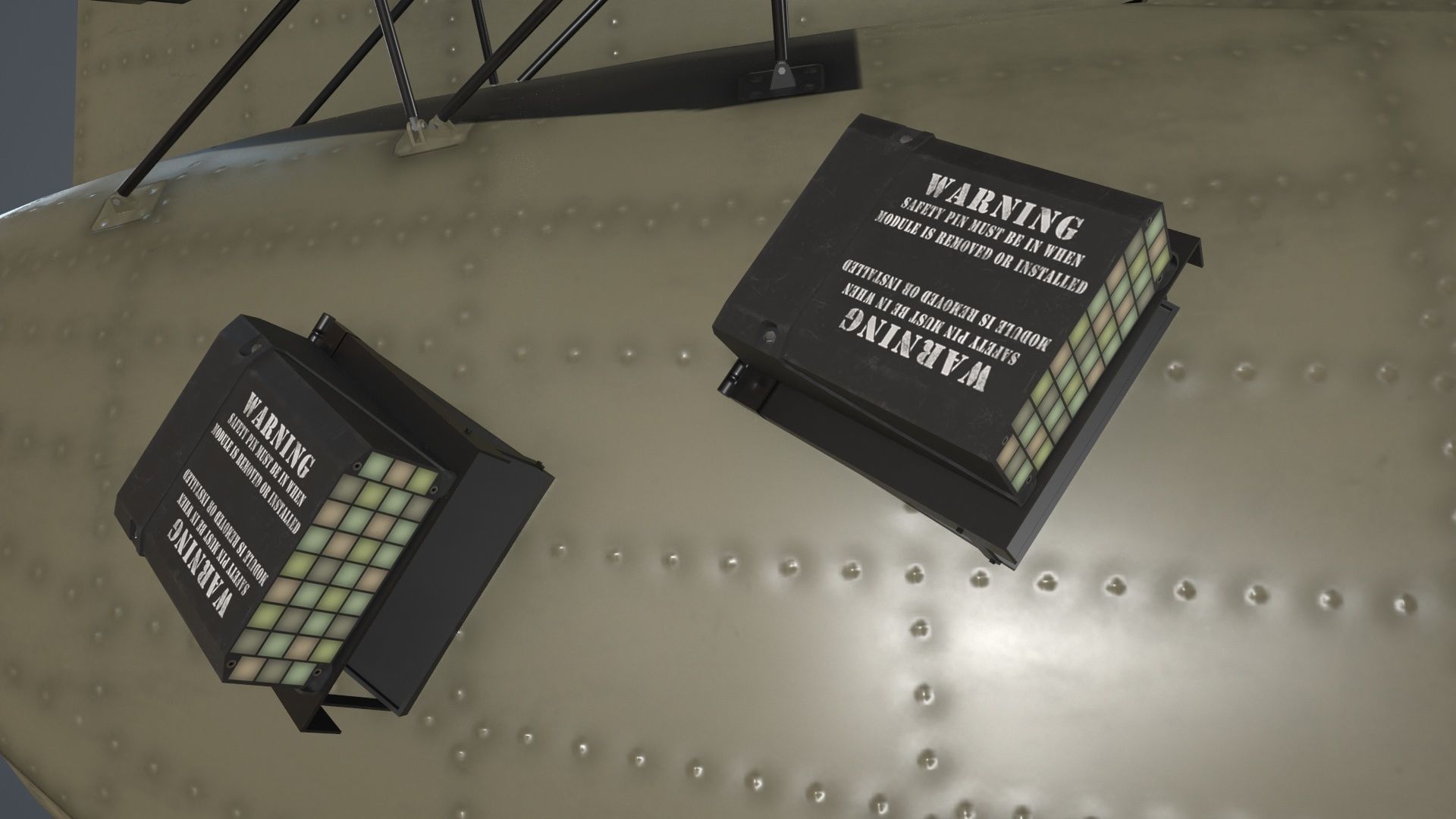  CH-47F Chinook Australian Army Complex Animation Low-poly 3D model_11