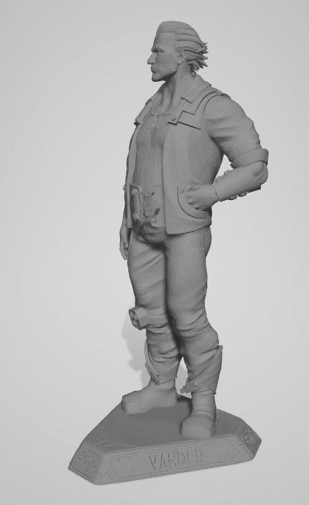 Vander Arcane Print Ready Model 3D print model_2