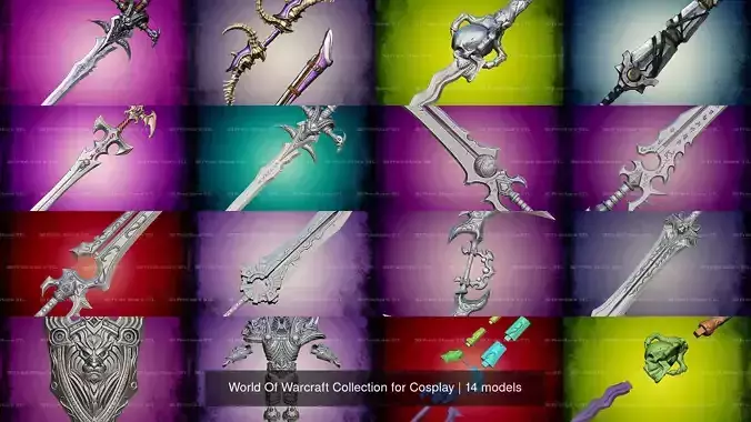 World Of Warcraft Collection for Cosplay
