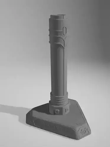 Shimmer Vial Arcane Print Ready Model 3D print model