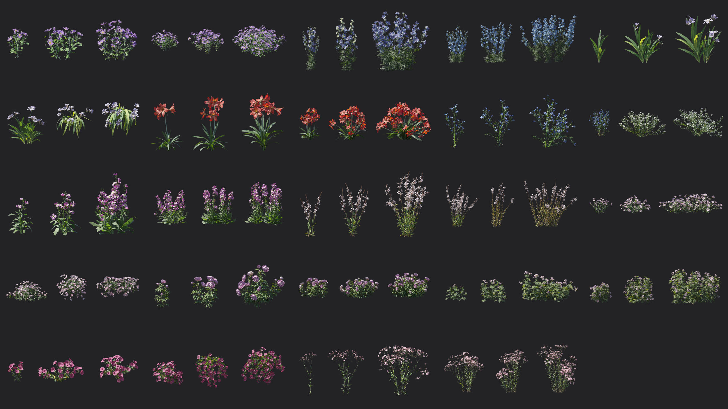 Maxtree Plant Models Vol 64 Low Poly - Mesh 3D model_2