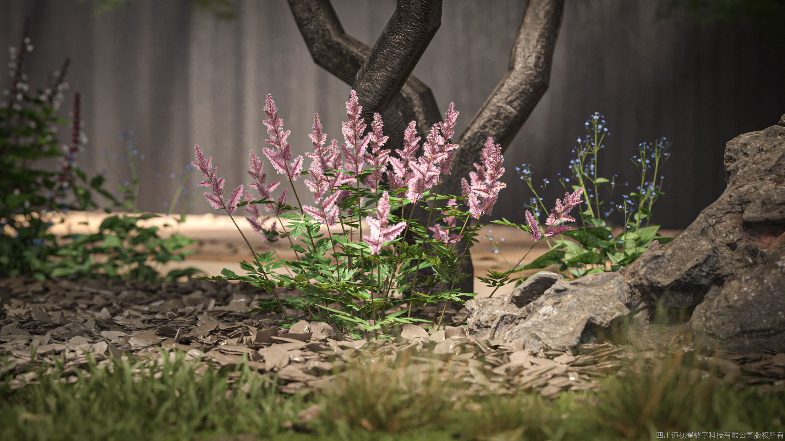 Maxtree Plant Models Vol 65 Low Poly - Mesh 3D model_1