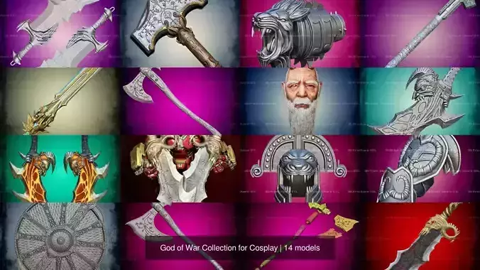 God of War Collection for Cosplay 
