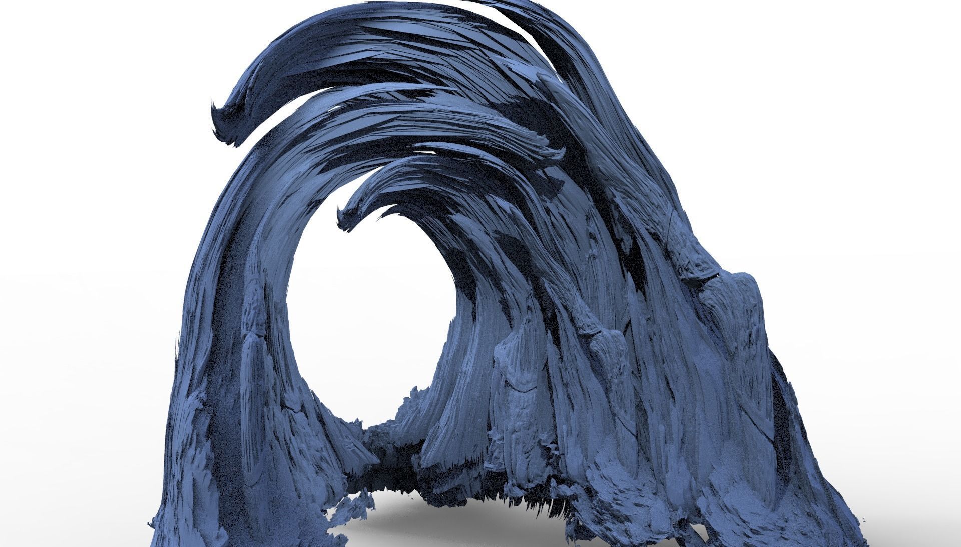 Antenora spiral cliffs 3D model_1