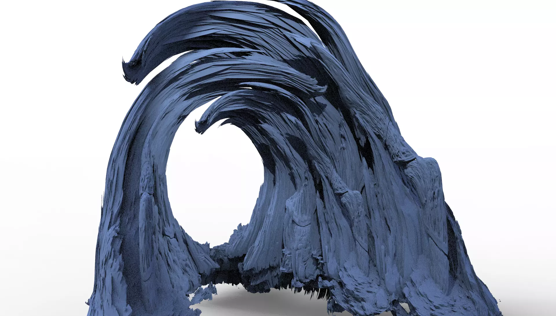 Antenora spiral cliffs 3D model_0