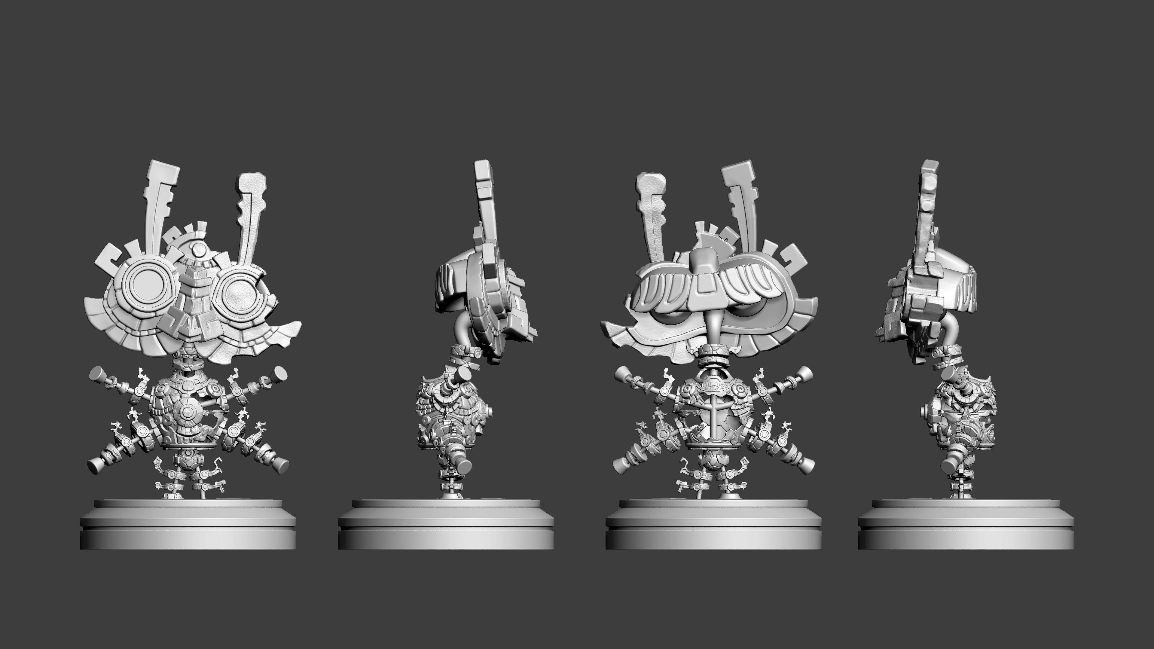 Chibi Seized Construct 3D print model_3