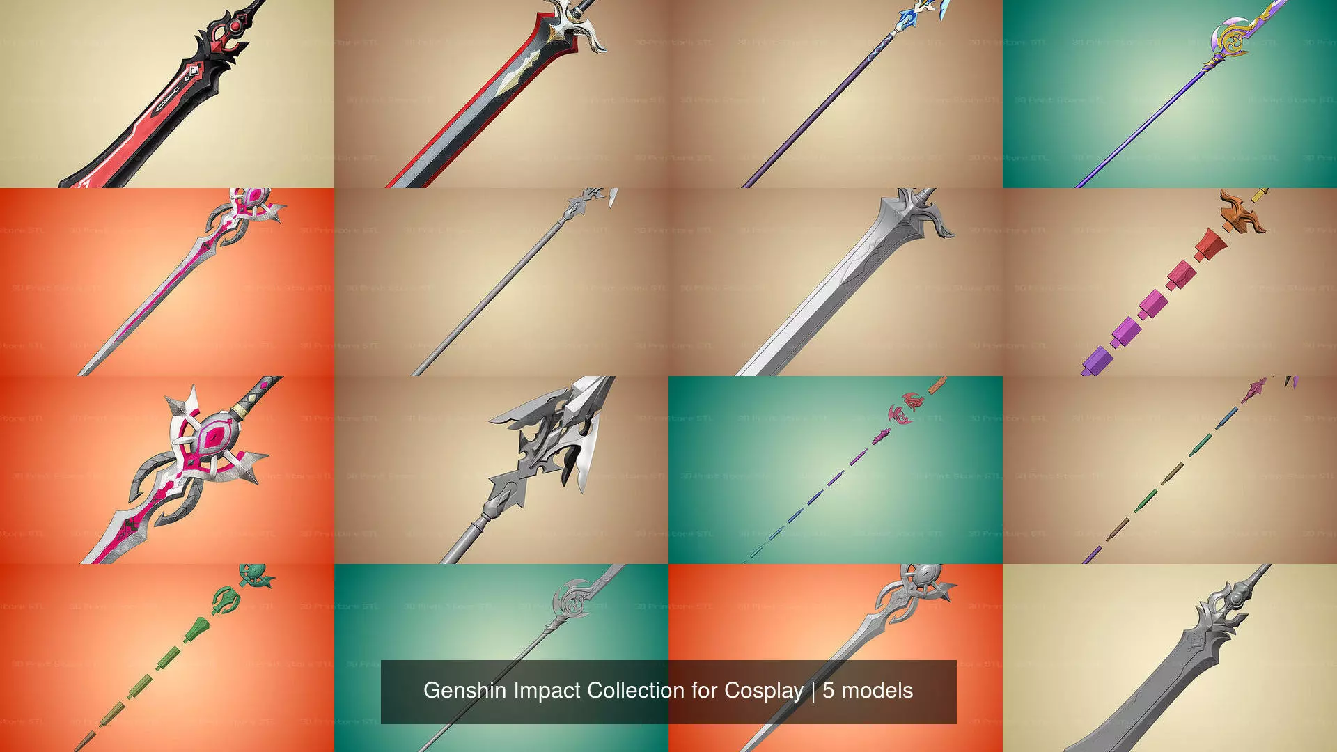 Genshin Impact Collection for Cosplay _0
