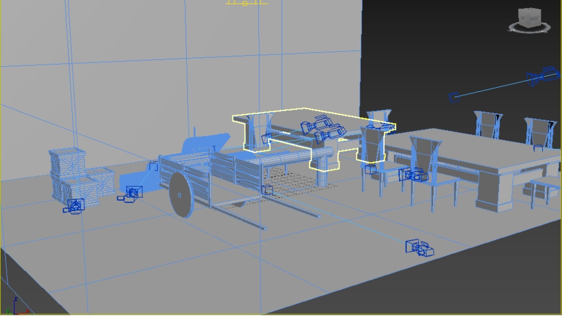 3D Medieval Collection 01- 10 Object model Low-poly 3D model_10