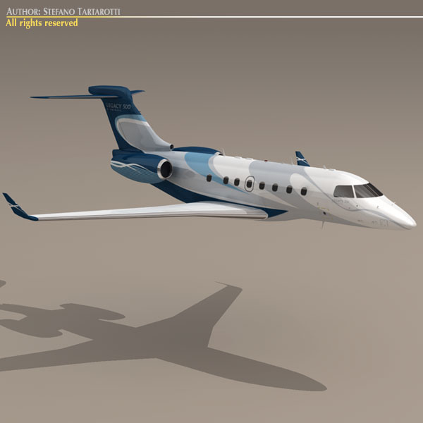 Legacy 500 3D model_3