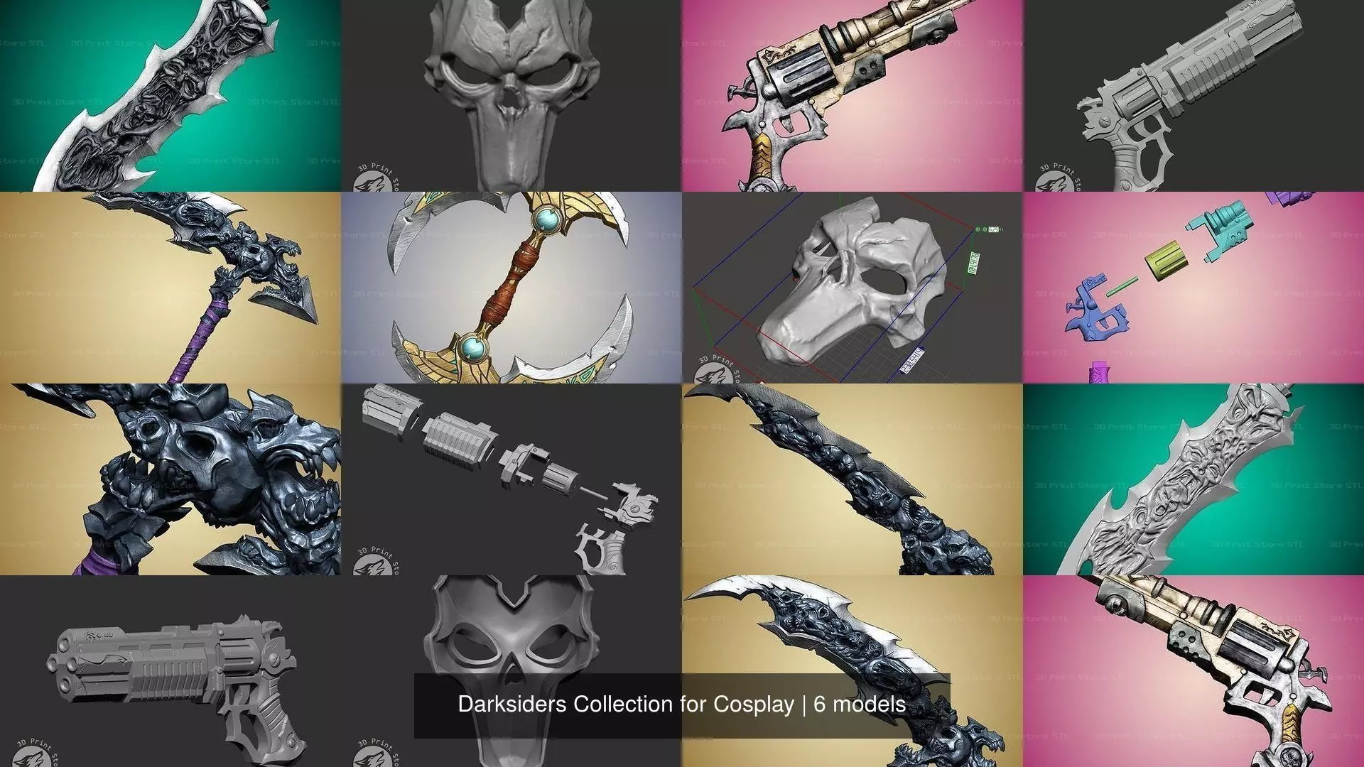 Darksiders Collection for Cosplay _0
