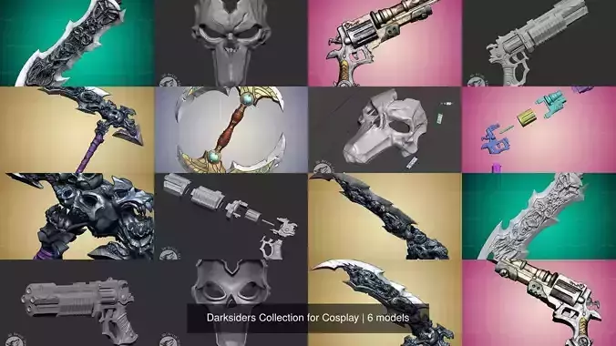 Darksiders Collection for Cosplay 