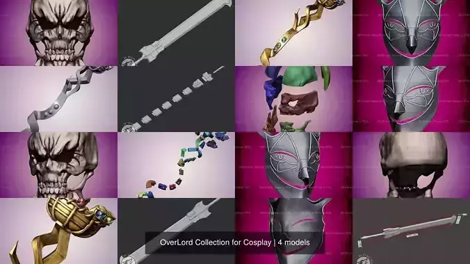 OverLord Collection for Cosplay 
