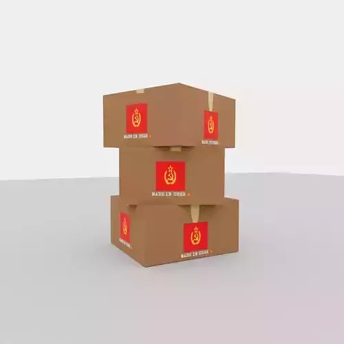 Soviet carton box